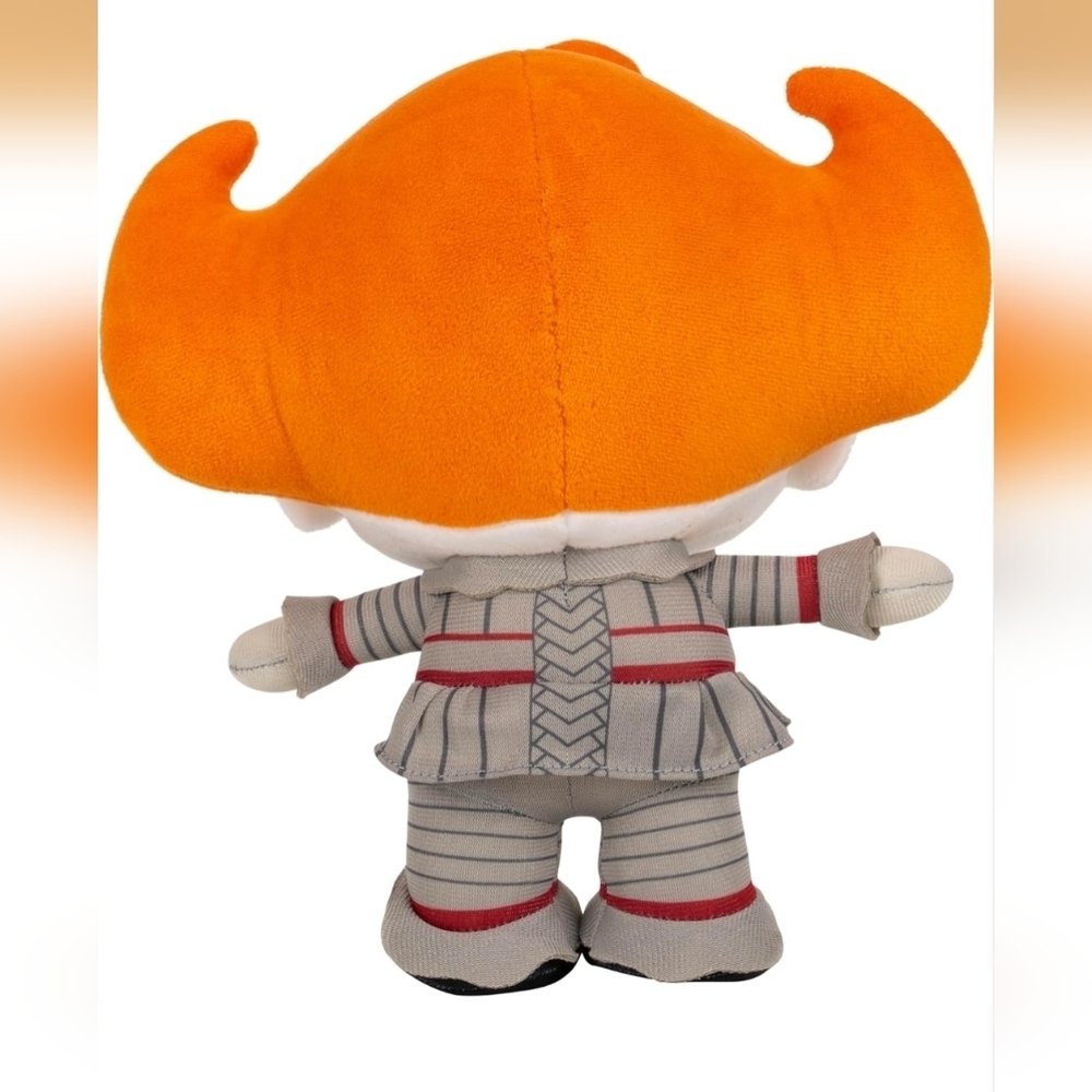 🐰Jazwares Warner Bros. IT 8-Inch Pennywise Plush - Super-Soft, Eerie,& Huggable - Picture 2 of 3
